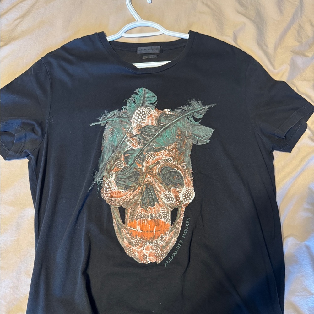 Alexander Wang Black Skull Graphic T-Shirt